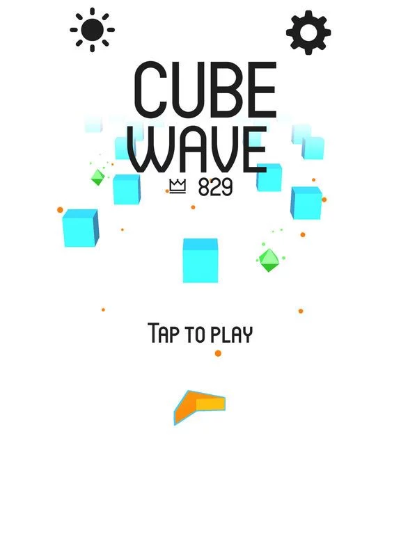 Изображение игры: Cube Wave