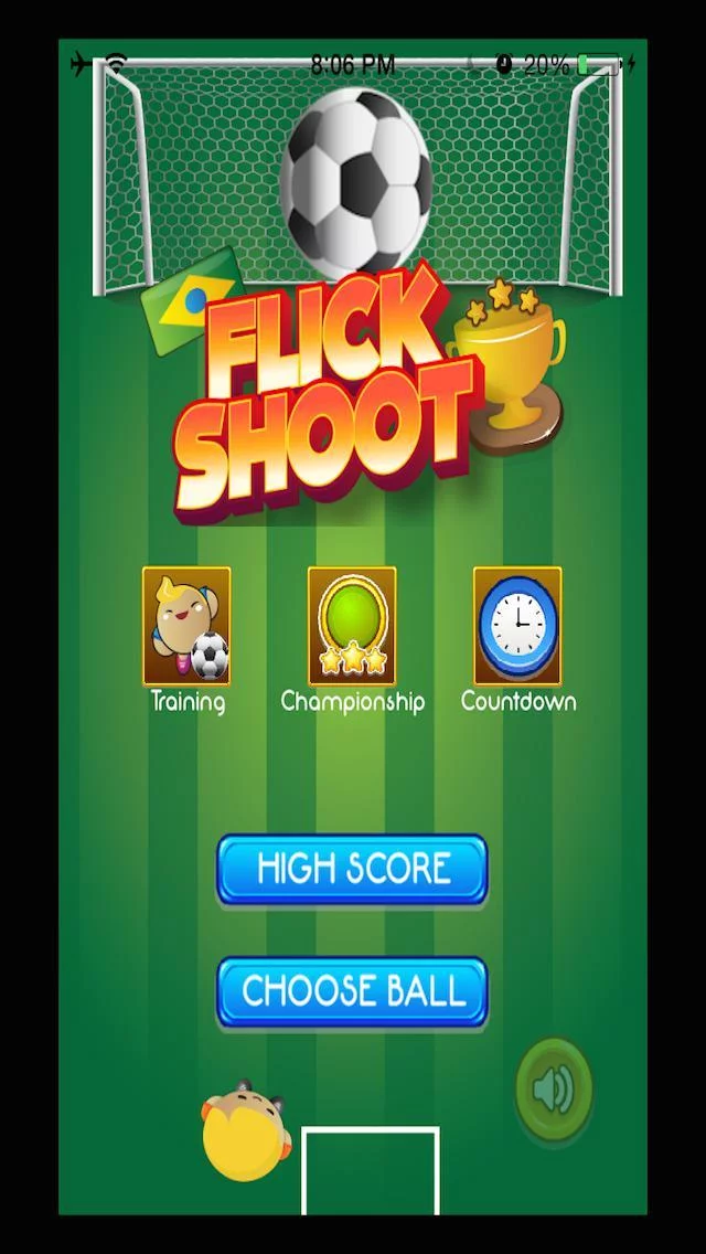 Изображение игры: A Flick Shoot - Soccer