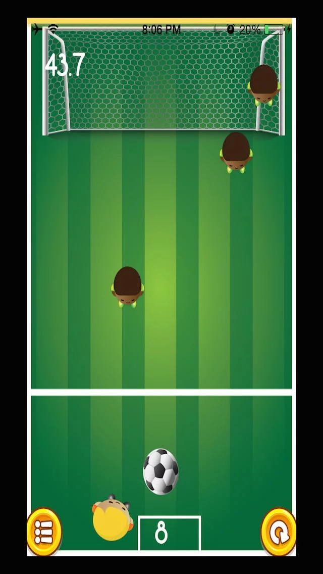 Изображение игры: A Flick Shoot - Soccer