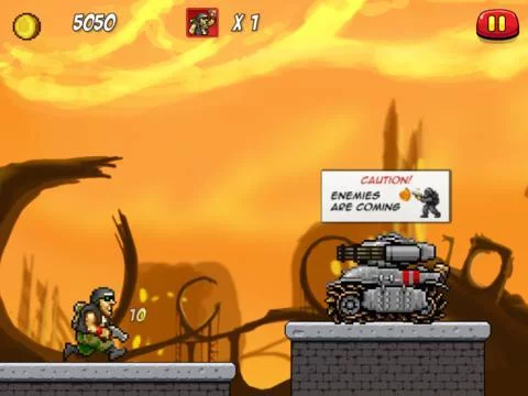 Изображение игры: Action War Hero