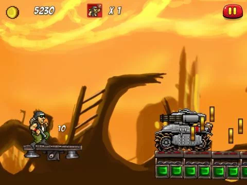 Изображение игры: Action War Hero