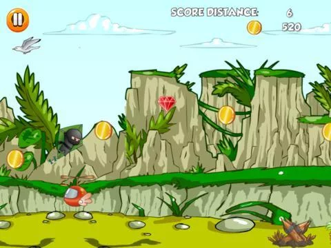 Изображение игры: A Kite Ninja