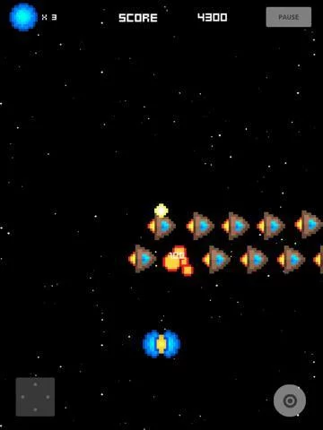 Изображение игры: A Retro Space Invader Shooter Game