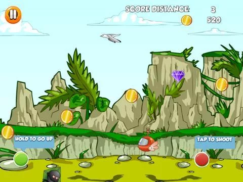 Изображение игры: A Kite Ninja