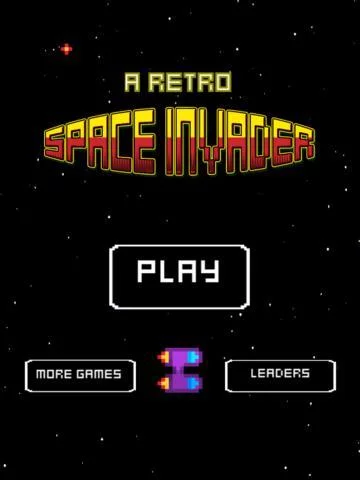 Изображение игры: A Retro Space Invader Shooter Game