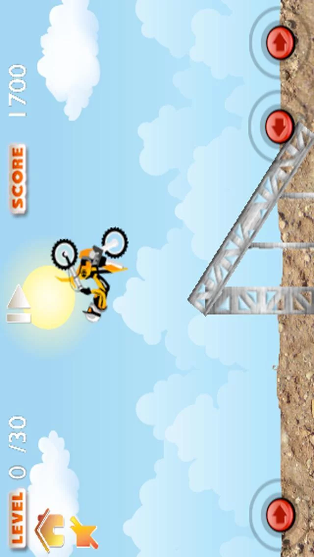 Изображение игры: Moto X Rider Free