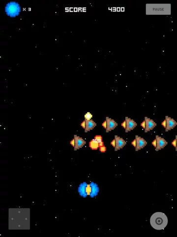 Изображение игры: A Retro Space Invader Shooter Game