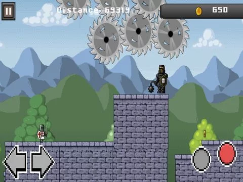Изображение игры: A Pixel Knight Epic Game