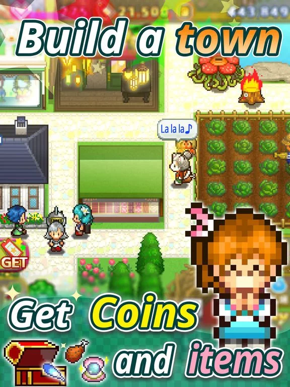 Изображение игры: Quest Town Saga
