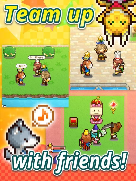 Изображение игры: Quest Town Saga