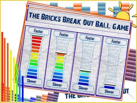Изображение игры: The Bricks Break Out Ball Game Lite