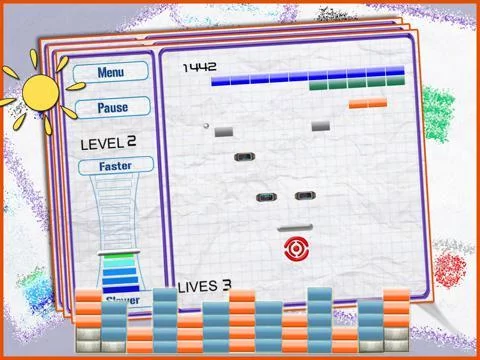 Изображение игры: The Bricks Break Out Ball Game Lite