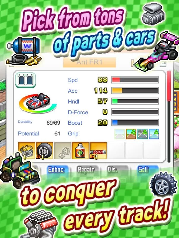 Изображение игры: Grand Prix Story2