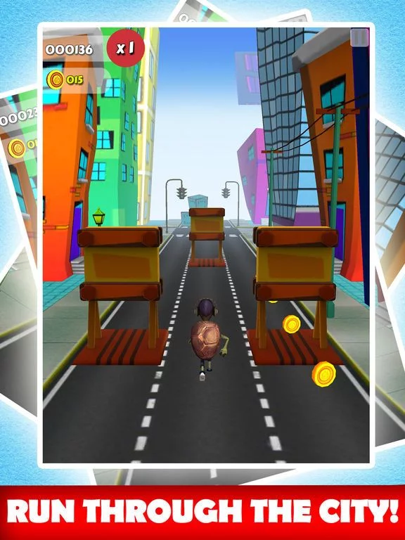 Изображение игры: Turtle Superhero Run 3D