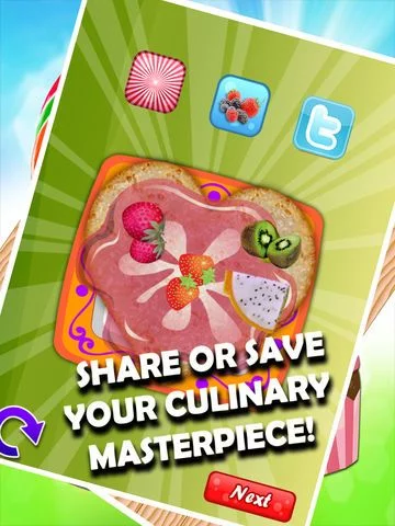 Изображение игры: Bakery Food Diner - Bake & Make Cakes Pizza Pancakes & Lollipops - Free Cooking Games For Kids