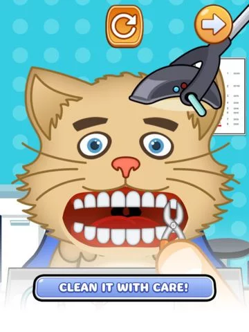 Изображение игры: Pet Vet - The Little Animal Dentist Doctor Adventure Hospital Free