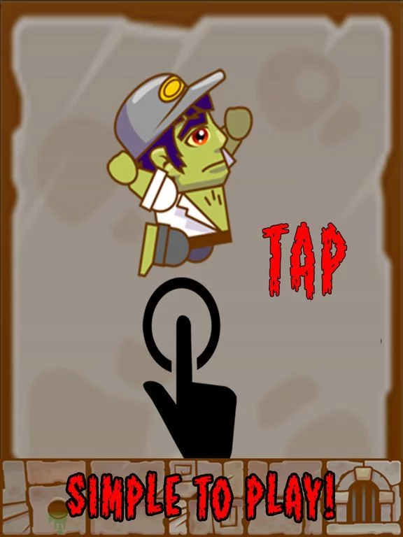 Изображение игры: Super Flying Zombie Man