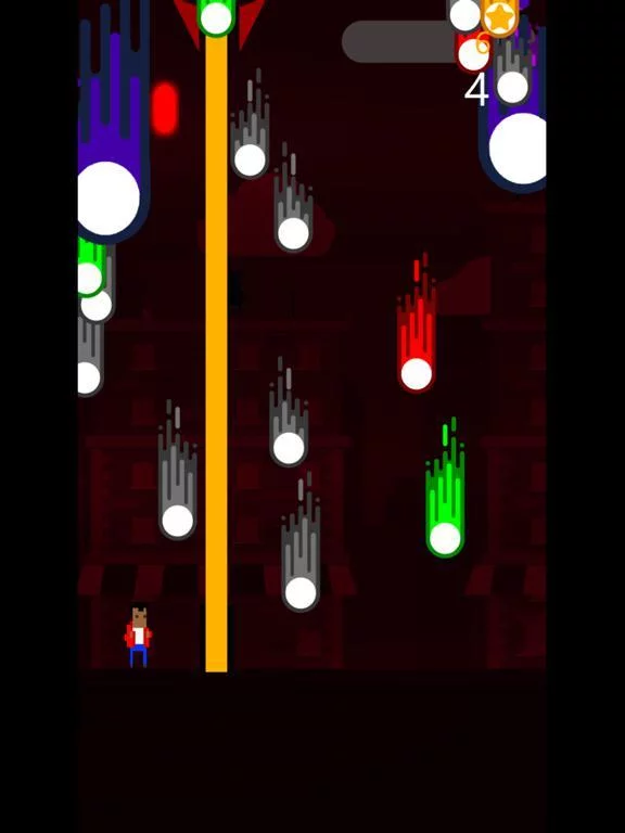 Изображение игры: MeteorDodge!