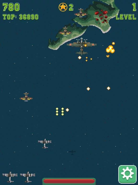 Изображение игры: Pixeljima 1942