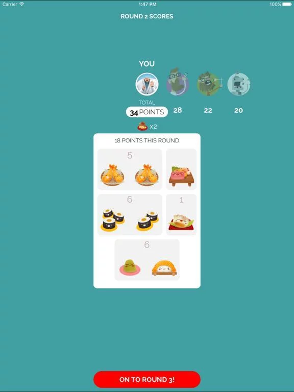 Изображение игры: Sushi Go!