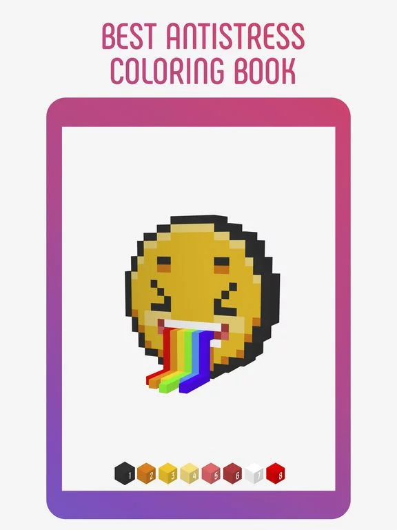 Изображение игры: Coloring Happy Pixels 3D