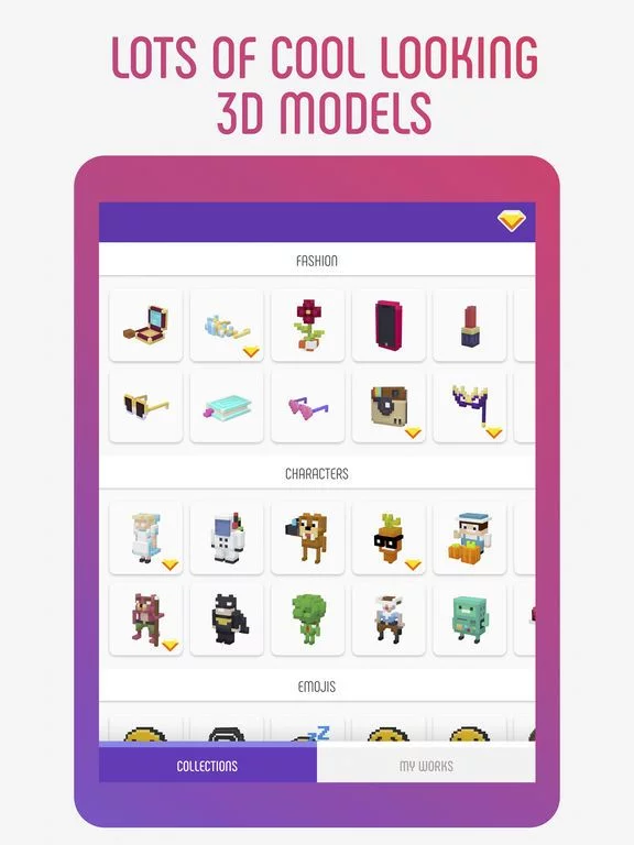 Изображение игры: Coloring Happy Pixels 3D