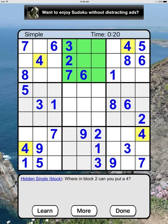 Изображение игры: Sudoku Joy