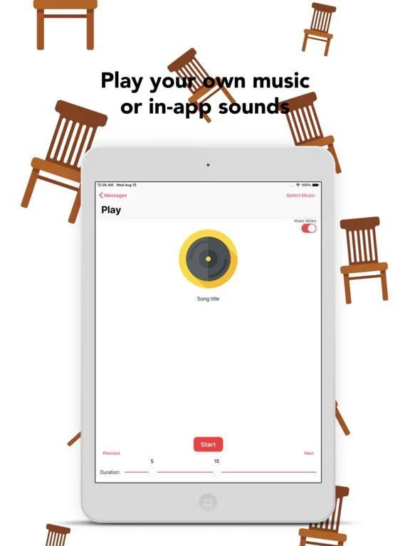 Изображение игры: Musical Chairs