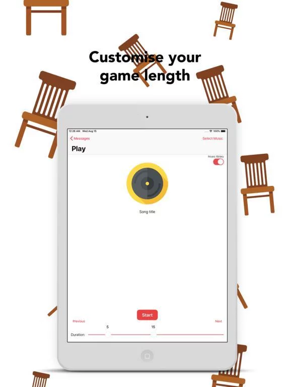 Изображение игры: Musical Chairs