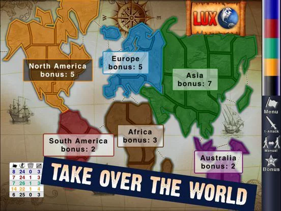 Изображение игры: Lux DLX 3 - Map Conquest Game