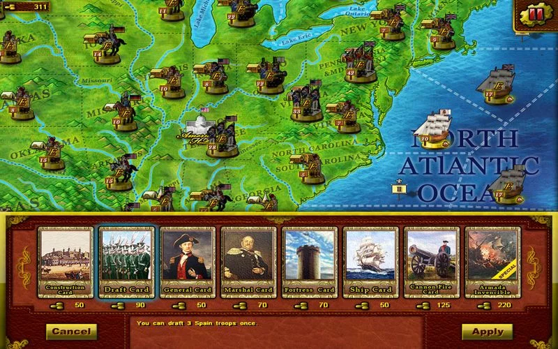 Изображение игры: Musket & Artillery - American Revolutionary War