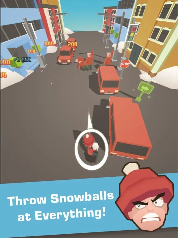 Изображение игры: SnowSmash