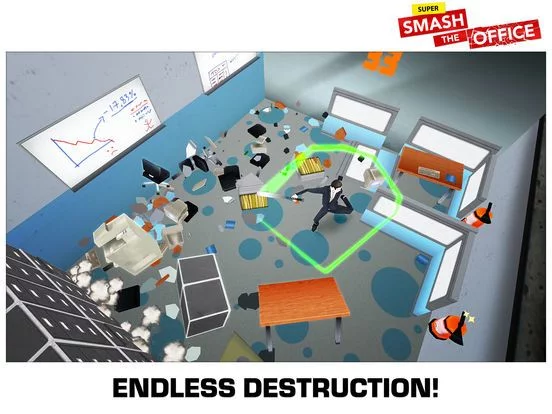 Изображение игры: Super Smash the Office
