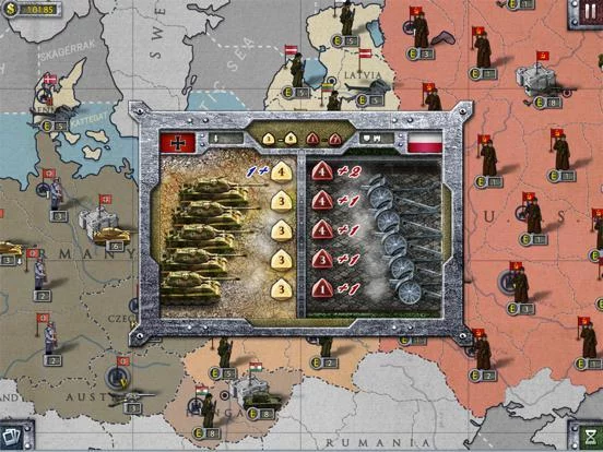 Изображение игры: European War 2 for iPad