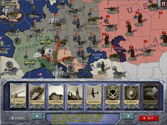 Изображение игры: World Conqueror 1945 for iPad