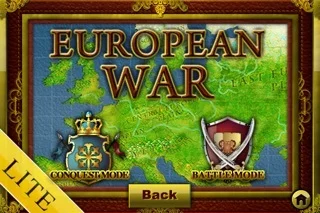 Изображение игры: European War Lite