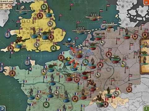 Изображение игры: European War 3 Free for iPad