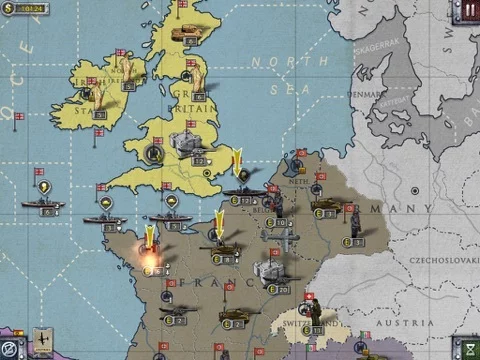 Изображение игры: European War 2 Lite for iPad