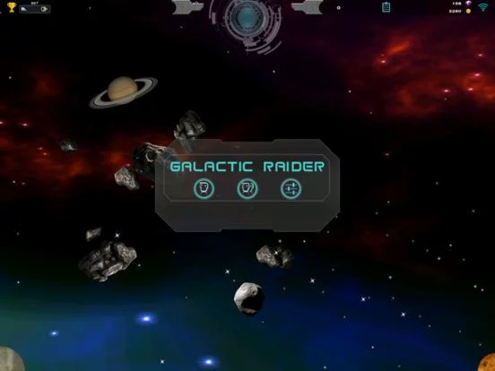 Изображение игры: Galactic Raider