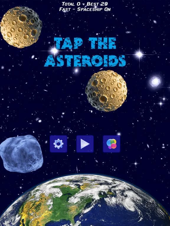 Изображение игры: Tap the Asteroids Pro