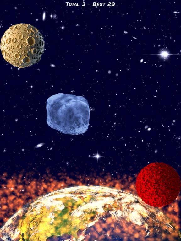 Изображение игры: Tap the Asteroids Pro