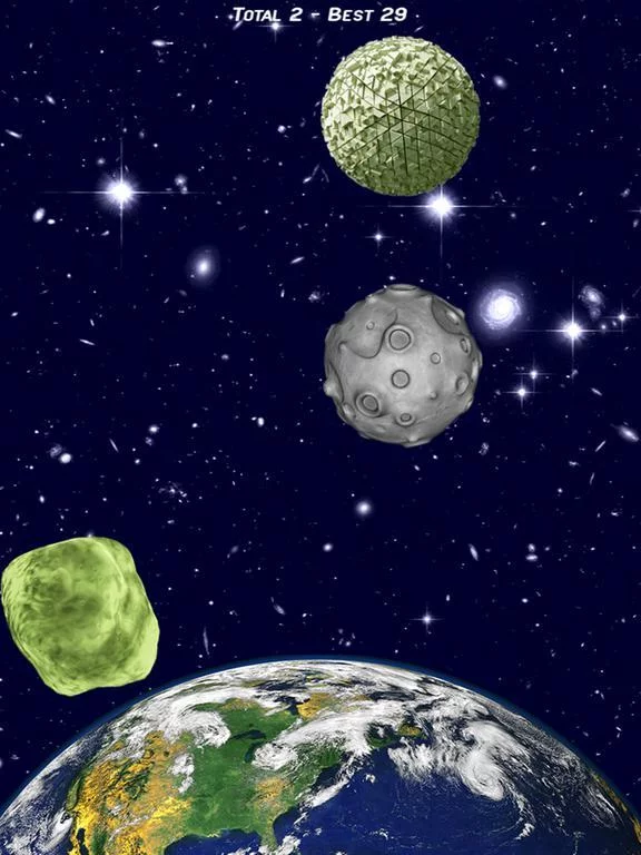Изображение игры: Tap the Asteroids Pro