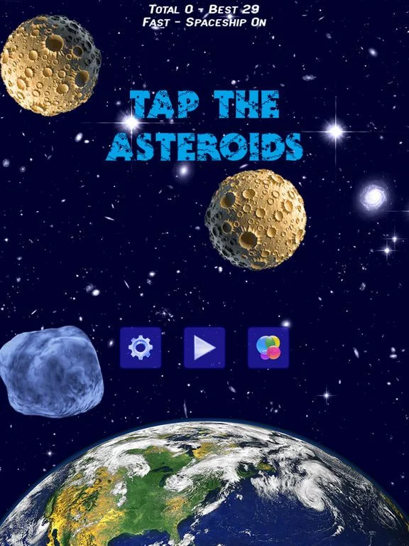 Изображение игры: Tap the Asteroids Pro