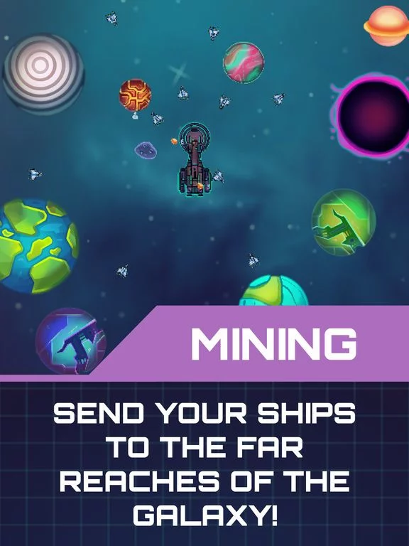 Изображение игры: Idle Planet Miner