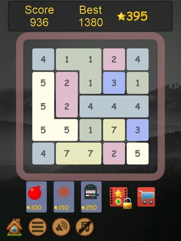 Изображение игры: Merge Blocks Puzzle Game