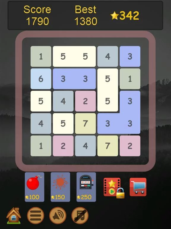 Изображение игры: Merge Blocks Puzzle Game