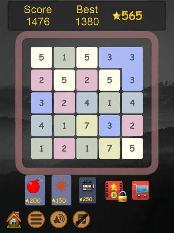 Изображение игры: Merge Blocks Puzzle Game