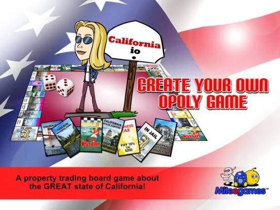 Изображение игры: California io (opoly)