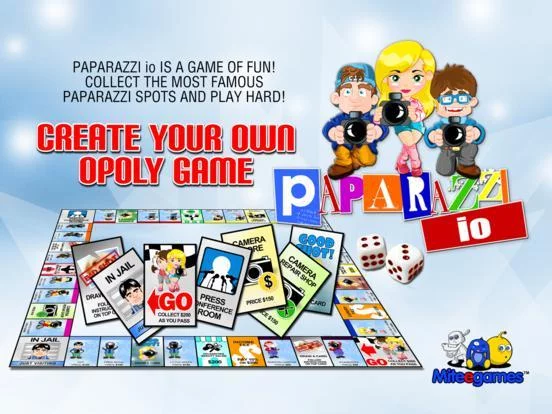 Изображение игры: Paparazzi io (opoly)