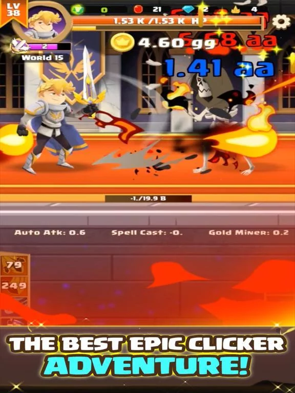 Изображение игры: Clicker Knight